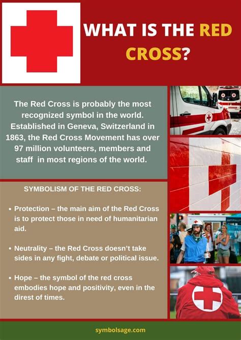 red cross symbol meaning.